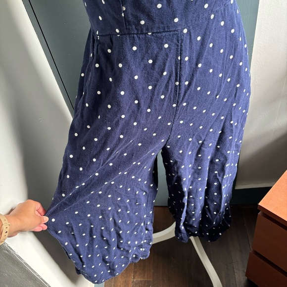 Old Navy polka dot jumpsuit romper size M - Picture 4 of 6